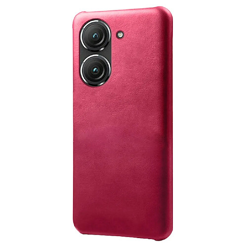 Coque en TPU + PU texture des veaux, antidérapante, antichocs pour votre Huawei Mate 50 4G - rose