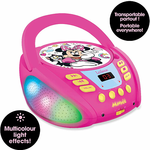 Lexibook Lecteur CD Bluetooth Minnie