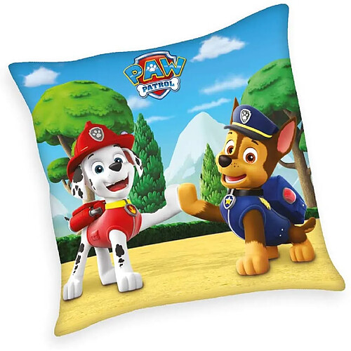 Herding Paw Patrol Coussin Décoratif, Polyester, Multicolore, 40 x 40 cm