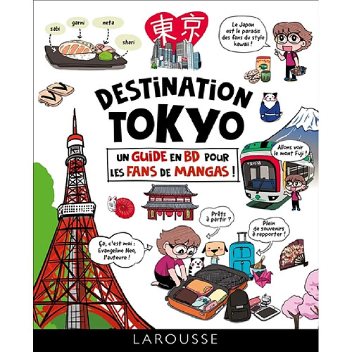 Destination Tokyo : un guide en BD pour les fans de mangas ! · Occasion