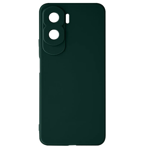 Avizar Coque pour Honor 90 Lite Silicone Soft Touch Mate Anti-trace vert foncé