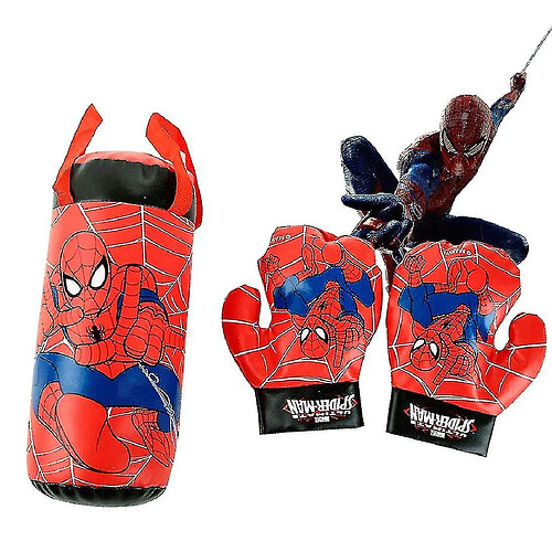 Universal Spiderman gant sac de sable kit peluche empaillé sport boxe pour enfants