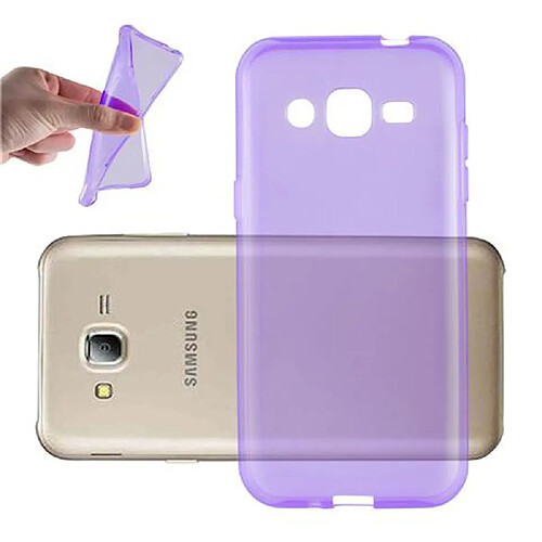 Cadorabo Coque Samsung Galaxy J2 2015 Etui en Mauve