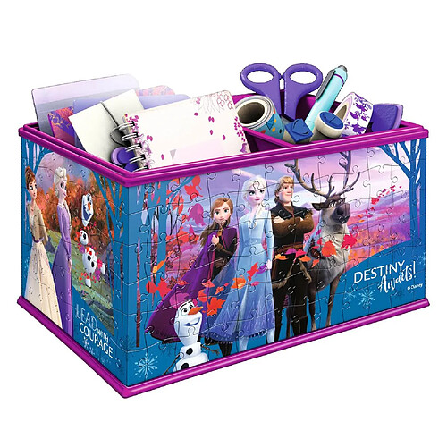 Ravensburger Puzzle 3D Boite de rangement - Disney La Reine des Neiges 2