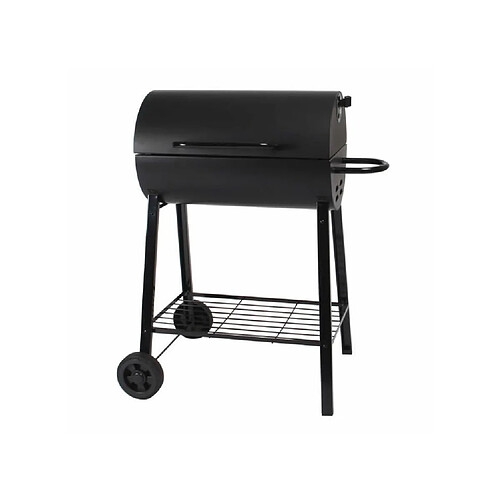 SOMAGIC Barbecue a charbon de bois Dakota - Acier chromé - 52,5 x 32,5 cm