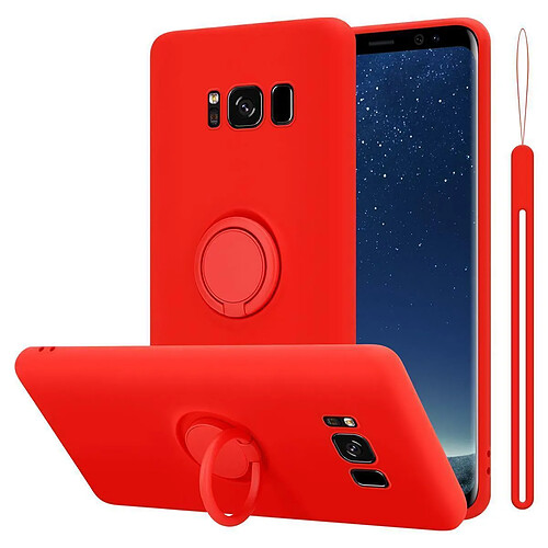 Cadorabo Coque Samsung Galaxy S8 Etui en Rouge