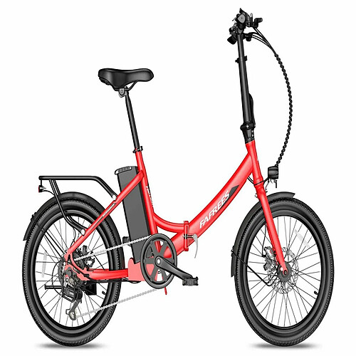 Vélo Électrique FAFREES F20 Light - Moteur 250W Batterie 522WH Autonomie 60KM - Rouge