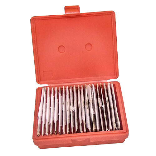 40pcs 1/32" X 6" Acier Parallèle Set .0001" Outils de Machiniste de Précision Durcis