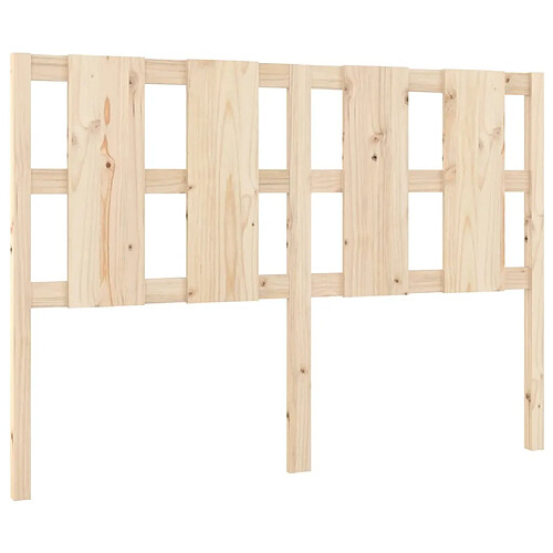 Maison Chic Tête de lit moderne pour chambre - Décoration de lit 140,5x4x100 cm Bois massif de pin -MN25819