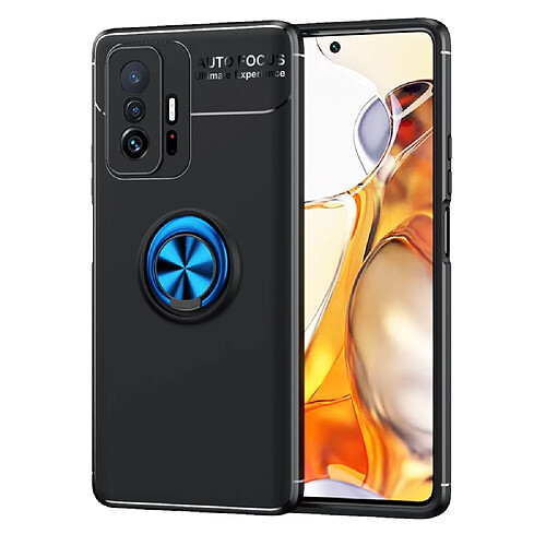 Coque en TPU antichoc avec béquille noir/bleu pour votre Xiaomi 11T/11T Pro