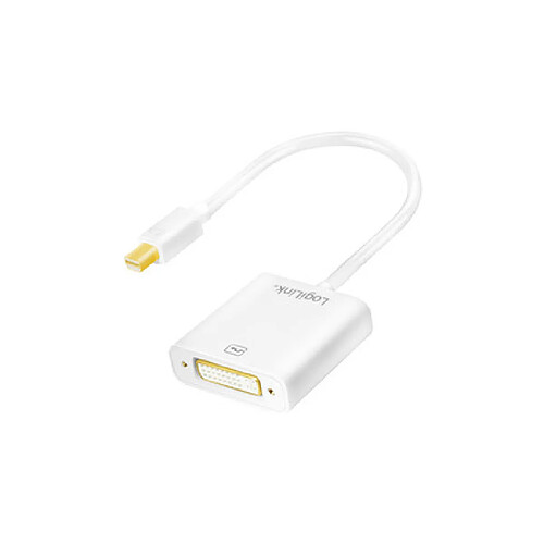 LogiLink Adaptateur mini DisplayPort mâle - DVI femelle 24+ ()