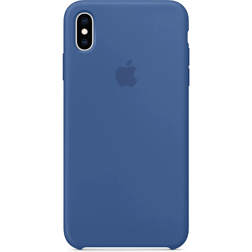 Apple Coque en silicone pour l'iPhone Xs Max - Delft Blue