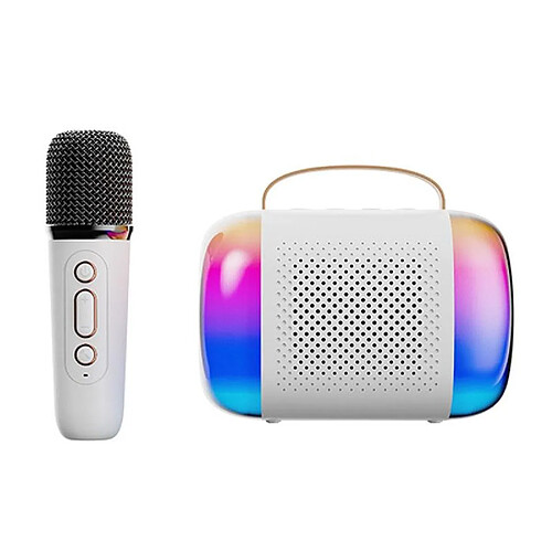 Yonis Microphone Bluetooth Portable Karaoke Noir