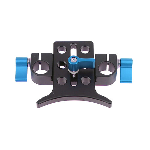 porte-support de support de support de la pince pour 15mm rail support de rail bleu