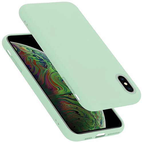 Cadorabo Coque iPhone XS MAX Etui en Vert