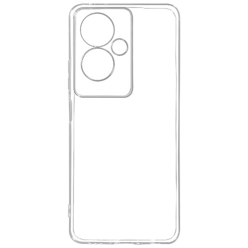 Avizar Coque pour Oppo A79 Caméra Protégée Silicone Fin Transparent