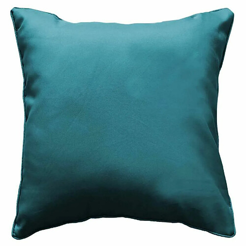 Paris Prix Coussin Carré Déco Essentiel 60x60cm Pétrole