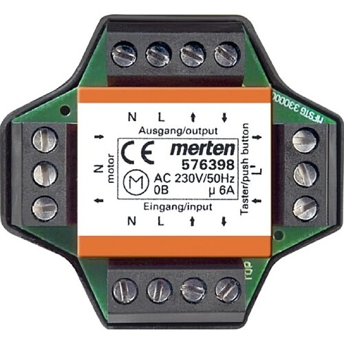 MERTEN 576398 MODULE RELAIS MULTIPLE ENCASTRÉ POUR VOLETS ROULANTS