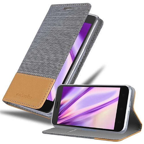 Cadorabo Coque Lenovo K6 / K6 POWER Etui en Gris