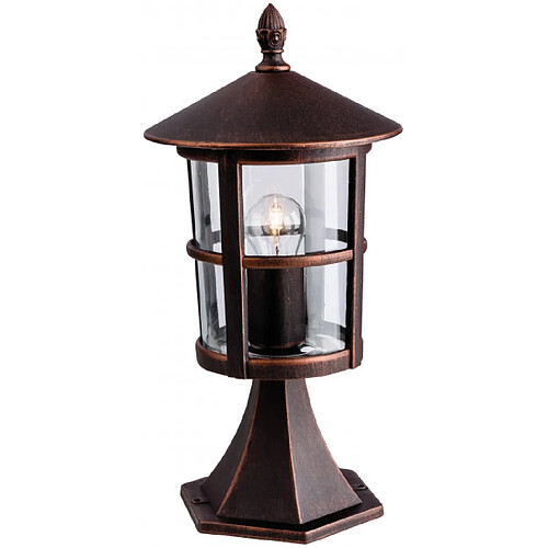 Luminaire Center Borne Stratford, bronze