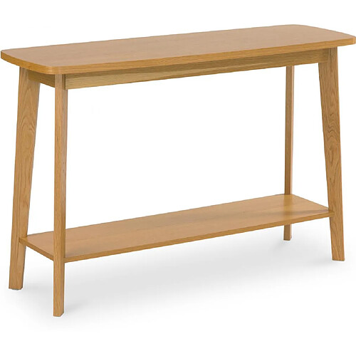 ICONIK INTERIOR Console en bois de style scandinave - Paty Bois naturel