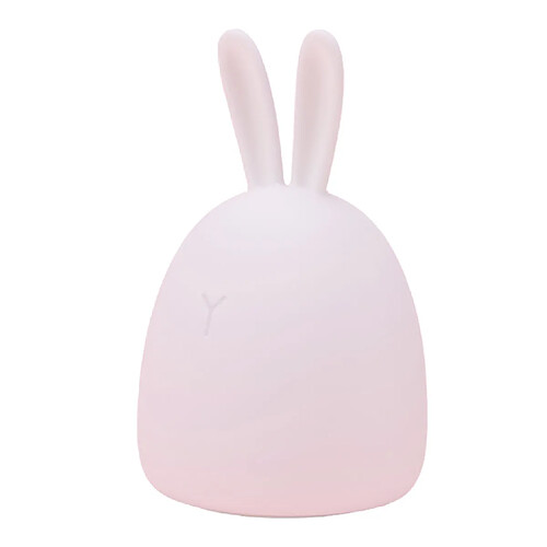 Universal Lapin LED lumineux capteur tactile couleur USB rechargeable photo silicone lapin enfant bébé chambre chevet cadeau | LED veilleuse