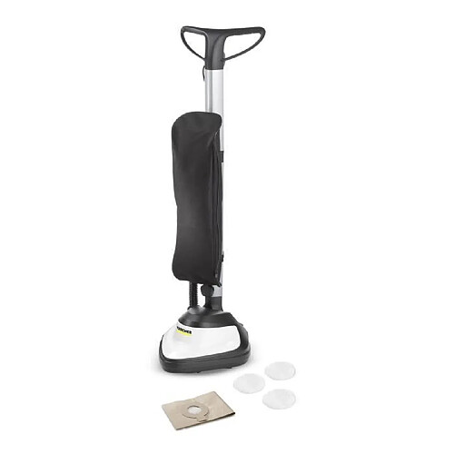 NEW KARCHER FP 303 - Aspiro-cireuse - 600 W - 1000 tr/min - Pour sols durs (parquet, stratifié, liege, pierre, linoléum, PVC,