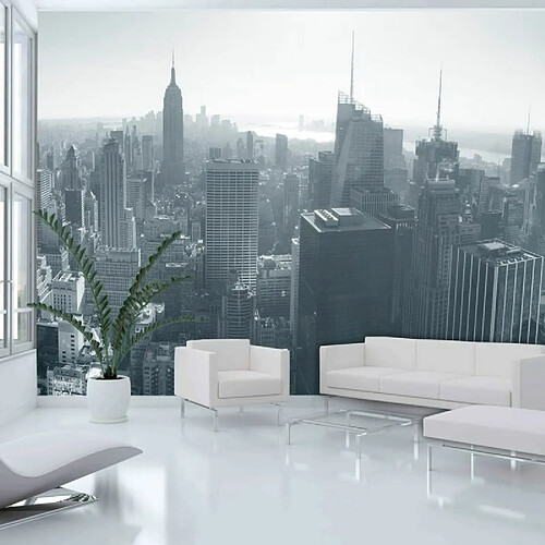 Paris Prix Papier Peint Panorama de New York en Noir & Blanc 270 x 350 cm