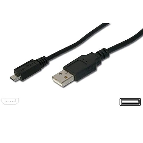 PremiumCord Câble Micro USB 2.0 A-B 2 m