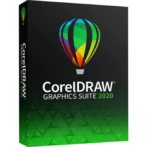 CorelDRAW Graphics Suite 2020 - PC - Licence Perpétuelle - 1 utilisateur