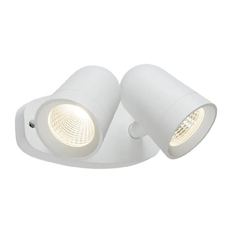 KNIGHTSBRIDGE Projecteur LED Blanc Twin Spot, 230V IP65 18W