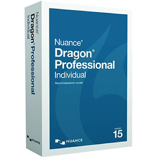 Nuance Dragon Professional Individual 15 - Licence Perpétuelle - 1 poste