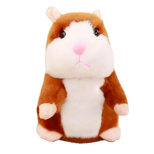 Universal 15 cm enfants parlant hamster souris animal en peluche jouet mignon parlant parler de son disque sonore hamster éducatif t