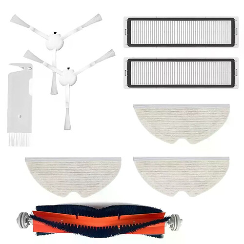 Pièces de rechange pour aspirateur robot Xiaomi Dreame D9, rouleau central, brosse latérale, filtre Hepa, accessoires en tissu