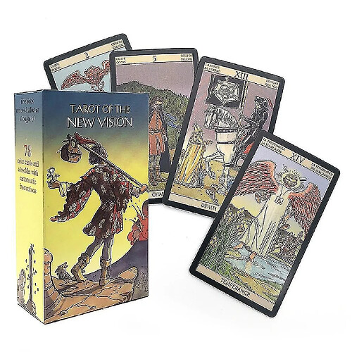 Universal Les cartes de tarot cavalier classiques les plus populaires en espagnol anglais complet