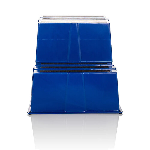 Tabouret marchepied / marchepied TIO-E2 plastique bleu hjh OFFICE