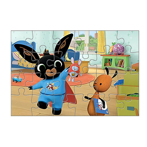 Ravensburger Puzzle de 24 Pièces Thème Bing Bunny de la Collèction Giant Floor Multicolore