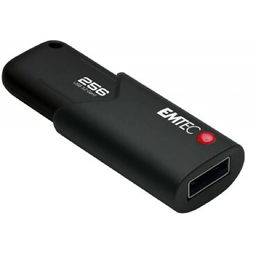 Emtec B120 Click Secure lecteur USB flash 256 Go USB Type-A 3.2 Gen 2 (3.1 Gen 2) Noir