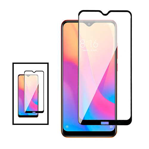 PHONECARE Kit 2 Film de Verre Trempé 5D Full Cover pour Xiaomi Redmi 8