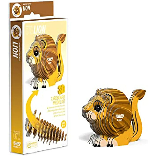 Graines Creatives Eugy 3D animal sauvage - Lion