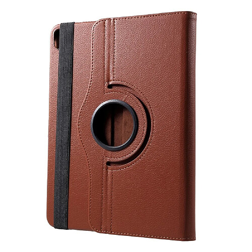 Etui en PU Orientable sur 360 degrés, marron pour votre Apple iPad Pro 11-inch (2018)