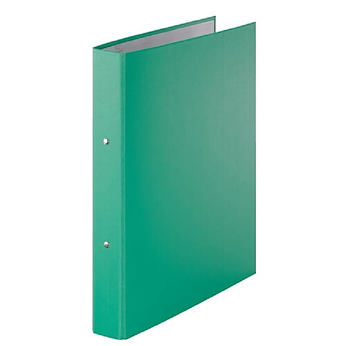 Exacompta Classeur 2 anneaux carton plastifié A4 dos 4 cm vert