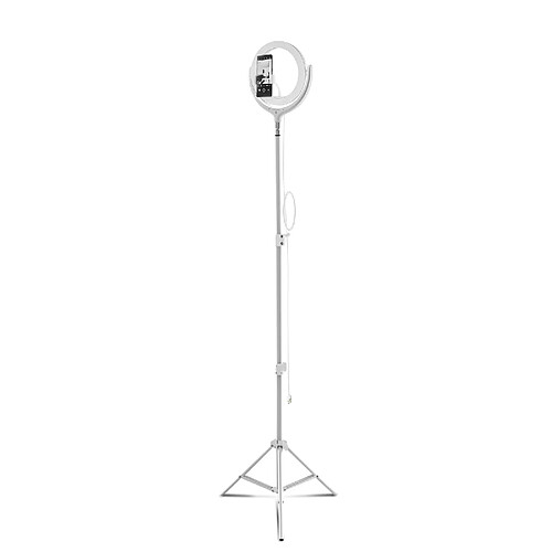 Ring Light Fonction Lampe de Salon Rotatif Trépied Extensible Mobile 4smarts