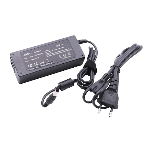 Vhbw Bloc d'alimentation 19.5V, 4,7A, 91W/92W pour SONY VAIO PCG-NV Serie, PCG-NV55BP etc., remplace PCGA-AC19V, PCGA-AC19V1, PCGA-AC19V2