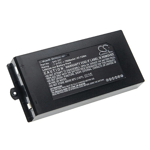 vhbw Batterie compatible avec Owon Powers PDS Oscilloscopes, oscilloscopes HC-PDS outil de mesure (7800mAh, 7,4V, Li-ion)