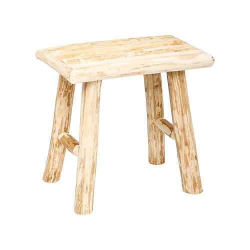 Atmosphera, Createur D'Interieur Tabouret Woody en bois de peuplier - Atmosphera