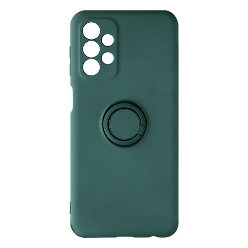 Avizar Coque pour Samsung A23 5G Soft touch Flexible avec Bague Support vert