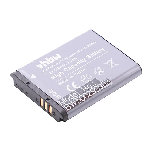 vhbw Batterie compatible avec Samsung Digimax NV24 HD, NV30, NV40, TL34HD appareil photo APRN (750mAh, 3,6V, Li-ion)