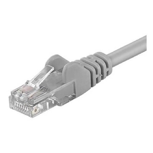 INTELLINET Cordon ethernet 10m RJ45 CAT6 UTP - Gris