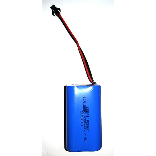 VELAMP Batterie Li-Ion rechargeable 18650x4 7,4V 4400mAh